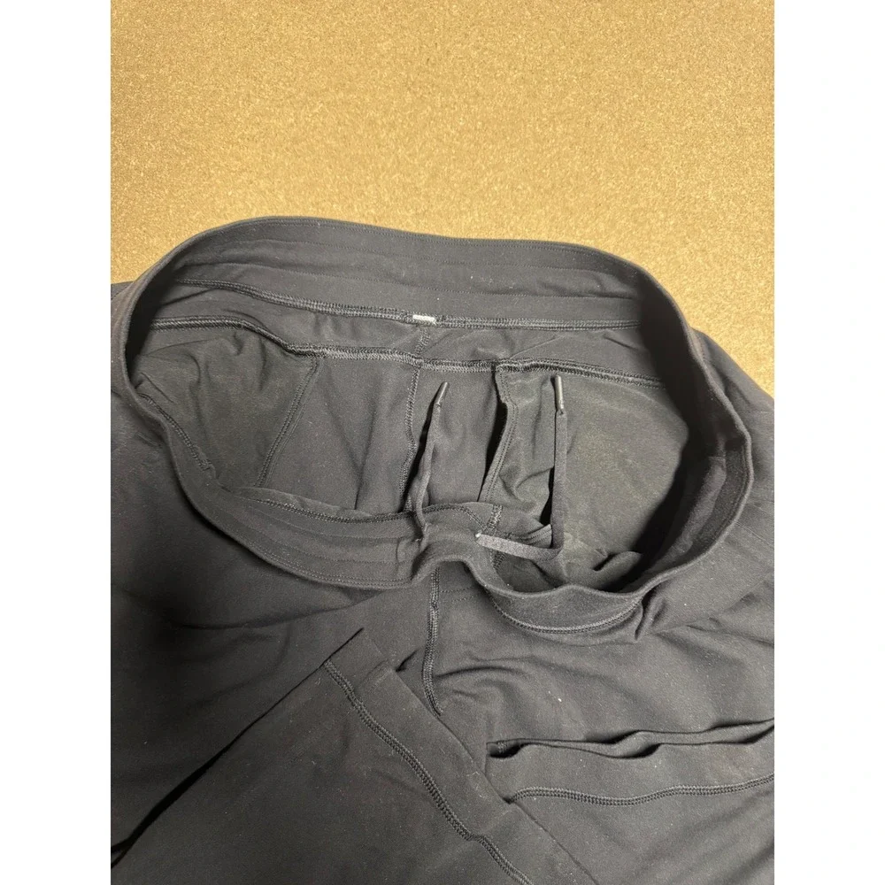 Lululemon Athletica Black Lounge Pants Sweatpants Wide Leg Size‎ XXL $89